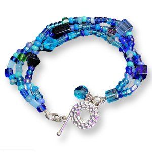 Blue Minimalist Bracelet